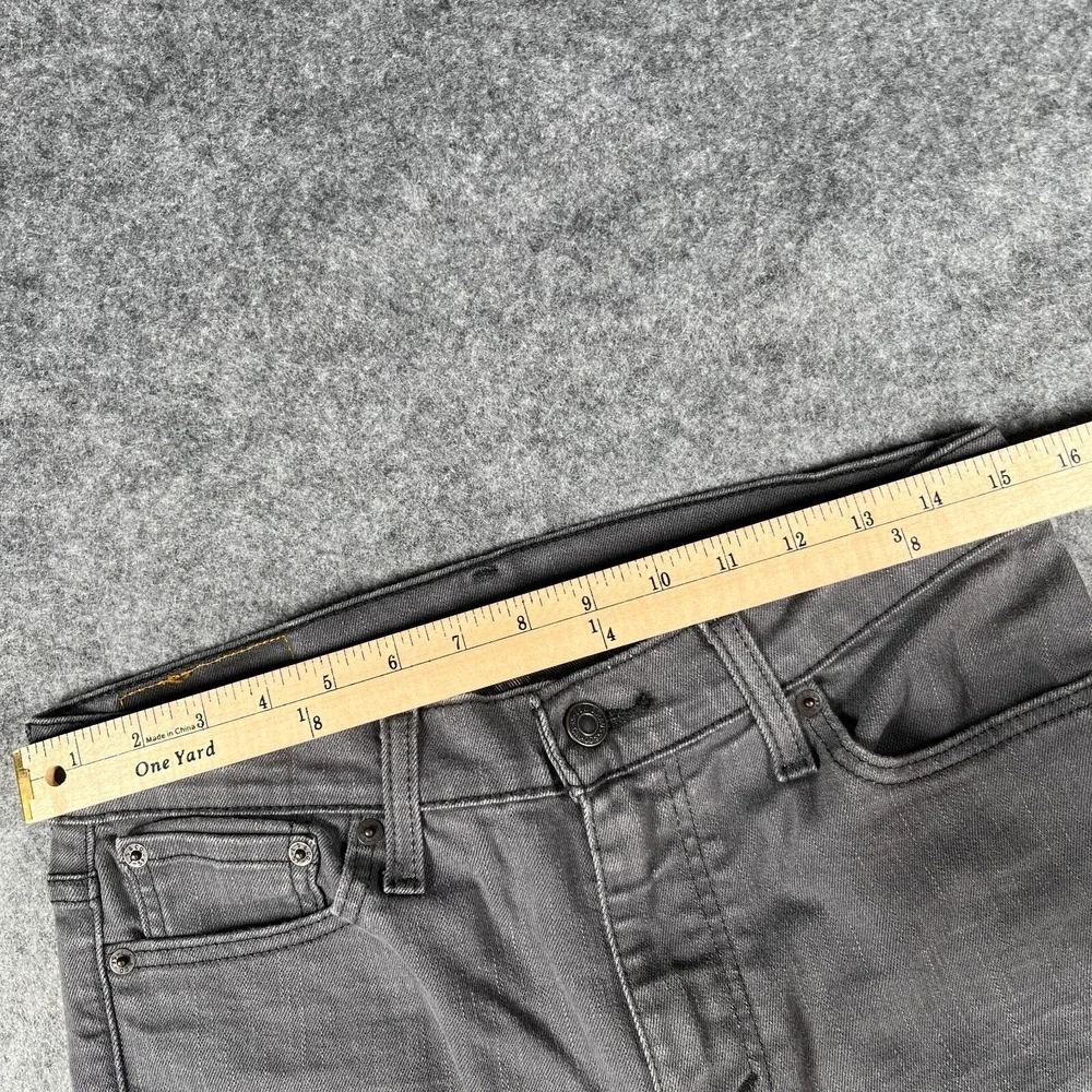 Levis Jeans Men's 30x32 511 Slim Straight Leg Stretch Gray‎ Denim Pants